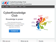 Tablet Screenshot of cyberknowledgeclub.org